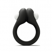Черное эрекционное кольцо Zippy Vibrating Ring With Bullet - Adrien Lastic - в Вологде купить с доставкой