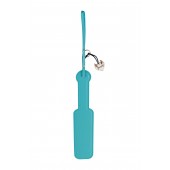 Голубой кожаный пэддл - 37 см. - Pecado - купить с доставкой в Вологде