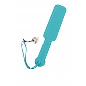 Голубой кожаный пэддл - 37 см. - Pecado - купить с доставкой в Вологде