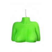 Зеленая сувенирная свеча «Женский силуэт» - Pecado - купить с доставкой в Вологде