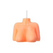 Оранжевая сувенирная свеча «Женский силуэт» - Pecado - купить с доставкой в Вологде