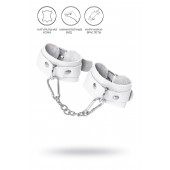 Белые узкие наручники-браслеты со скруглёнными углами - Pecado - купить с доставкой в Вологде