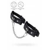 Черные мини-оковы со скруглёнными углами - Pecado - купить с доставкой в Вологде