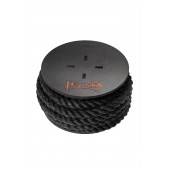 Черная веревка для шибари на катушке - 5 м. - Pecado - купить с доставкой в Вологде