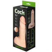 Телесный фаллоудлинитель с мошонкой Cock Next - 19 см. - LOVETOY (А-Полимер) - в Вологде купить с доставкой