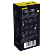 Презервативы анатомической формы с точечной и ребристой структурой Ganzo Extase - 15 шт. - Ganzo - купить с доставкой в Вологде