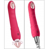 Малиновая насадка на душ с вибрацией Showers to orgasm - 20,1 см. - Orion - купить с доставкой в Вологде