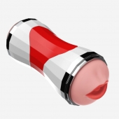 Двусторонний мастурбатор в колбе Power Grip Cup - вагина и ротик - Boys of Toys - в Вологде купить с доставкой