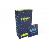 Светящиеся в темноте презервативы Expert Neon - 15 шт. - Expert - купить с доставкой в Вологде