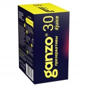 Ароматизированные презервативы Ganzo Juice - 30 шт. - Ganzo - купить с доставкой в Вологде