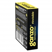 Супертонкие презервативы Ganzo Invisible - 15 шт. - Ganzo - купить с доставкой в Вологде