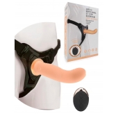 Женский вибрострапон со съемной насадкой и пультом ДУ - Erokay - купить с доставкой в Вологде