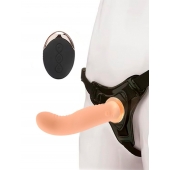 Женский вибрострапон со съемной насадкой и пультом ДУ - Erokay - купить с доставкой в Вологде