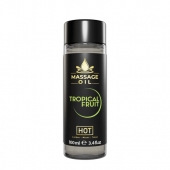 Массажное масло c ароматом тропических фруктов Massage Oil - 100 мл. - HOT - купить с доставкой в Вологде
