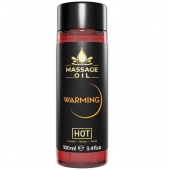 Массажное масло с согревающим эффектом Massage Oil Warming - 100 мл. - HOT - купить с доставкой в Вологде