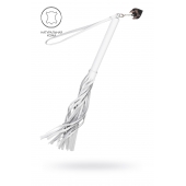 Белая кожаная плеть - 50 см. - Pecado - купить с доставкой в Вологде