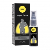 Пролонгатор-сыворотка pjur Superhero Delay Serum - 20 мл. - Pjur - купить с доставкой в Вологде