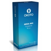 Презервативы OKOTO Mega Mix - 18 шт. - Sitabella - купить с доставкой в Вологде