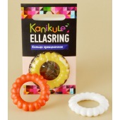 Цветное рельефное эрекционное кольцо Ellasring - Sitabella - в Вологде купить с доставкой