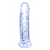 Прозрачная насадка-удлинитель Stretchy Touch - 18 см. - NMC - в Вологде купить с доставкой