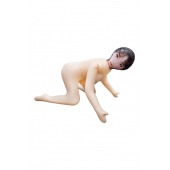 Телесная надувная секс-кукла в позиции догги-стайл - NMC - в Вологде купить с доставкой