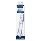 Прозрачная насадка-удлинитель Length Enhancer с подхватом - 22,3 см. - NMC - в Вологде купить с доставкой