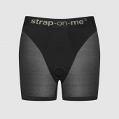 Трусики-шорты для фиксации насадок Strap-on-me Harness Lingerie Halo - size S - Strap-on-me - купить с доставкой в Вологде