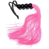 Розовая силиконовая плеть - 35,5 см. - Boys of Toys - купить с доставкой в Вологде