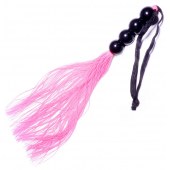 Розовая силиконовая плеть - 35,5 см. - Boys of Toys - купить с доставкой в Вологде