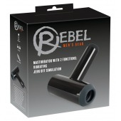 Черный мастурбатор с удобной ручкой Masturbator with 2 Functions - Orion - в Вологде купить с доставкой