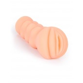 Телесный мастурбатор-вагина с эрекционными кольцами в комплекте - Sexy Girl - в Вологде купить с доставкой