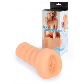 Телесный мастурбатор в виде вагины с узким входом - Sexy Girl - в Вологде купить с доставкой