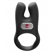 Черное эрекционное виброкольцо Nos - Fun Factory - в Вологде купить с доставкой