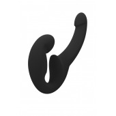 Черный безремневой страпон Share Lite - Fun Factory - купить с доставкой в Вологде