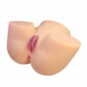 Телесный мастурбатор Liora с 2 любовными тоннелями - Baile - в Вологде купить с доставкой