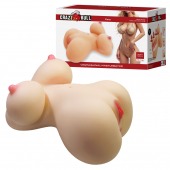 Телесный мастурбатор-торс Fiona - Baile - в Вологде купить с доставкой