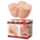 Телесный мастурбатор Olivia с 2 любовными отверстиями - Baile - в Вологде купить с доставкой
