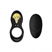 Черное эрекционное виброкольцо Bayek с пультом ДУ - Zalo - в Вологде купить с доставкой