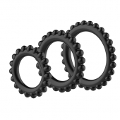 Набор из 3 ребристых эреционных колец TITAN - Baile - в Вологде купить с доставкой