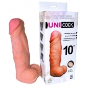 Фаллическая насадка Харнесс UNICOCK 10  - 25 см. - LOVETOY (А-Полимер) - купить с доставкой в Вологде