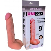 Фаллическая насадка Харнесс UNICOCK 9  - 24 см. - LOVETOY (А-Полимер) - купить с доставкой в Вологде