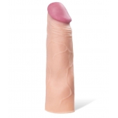 Реалистичная насадка с ярко выраженной головкой - 16,5 см. - A-toys - в Вологде купить с доставкой