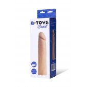 Реалистичная насадка с ярко выраженной головкой - 16,5 см. - A-toys - в Вологде купить с доставкой