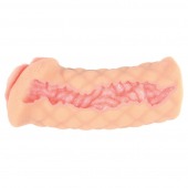 Телесный мастурбатор-вагина Elegance с двойным слоем - KOKOS - в Вологде купить с доставкой