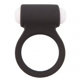 Чёрное эрекционное виброкольцо LIT-UP SILICONE STIMU RING 3 BLACK - Dream Toys - в Вологде купить с доставкой
