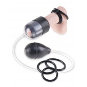 Комактная помпа-насос для головки Suck N’ Stroke Head Pump - Pipedream - в Вологде купить с доставкой