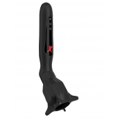 Чёрный вибростимулятор для головки члена с эффектом всасывания Vibrating Roto-Sucker - Pipedream - в Вологде купить с доставкой