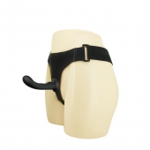 Страпон с изогнутой головкой Ultra Harness Curvy Dildo - 15,8 см. - Baile - купить с доставкой в Вологде