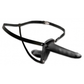 Женский страпон с вагинальной пробкой Double Penetrix Strap-on - 15 см. - Pipedream - купить с доставкой в Вологде