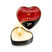 Массажная свеча с ароматом бубль-гума Bougie Massage Candle - 35 мл. - Plaisir Secret - купить с доставкой в Вологде